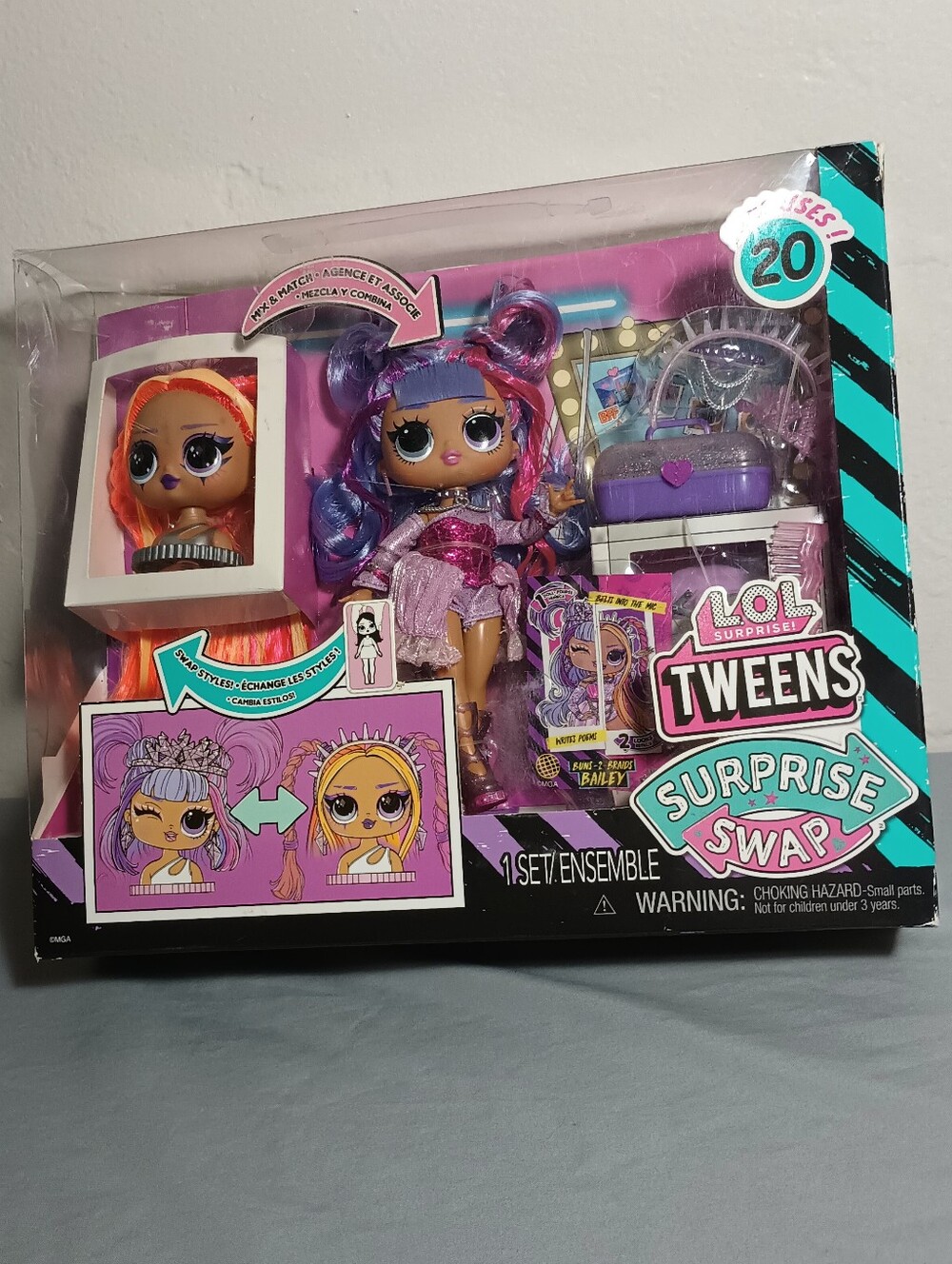 LOL Surprise! Tweens Suprise Swap Bailey Doll Set